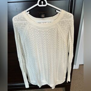 RD Style Cream Knit Sweater
